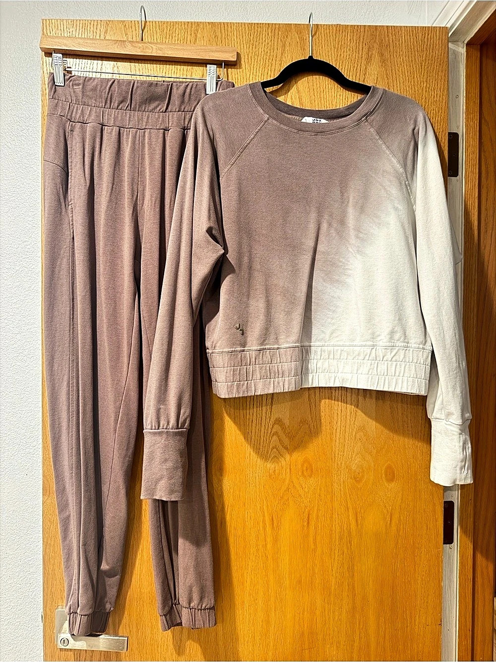 JoyLab Brown & White Lounge Set
